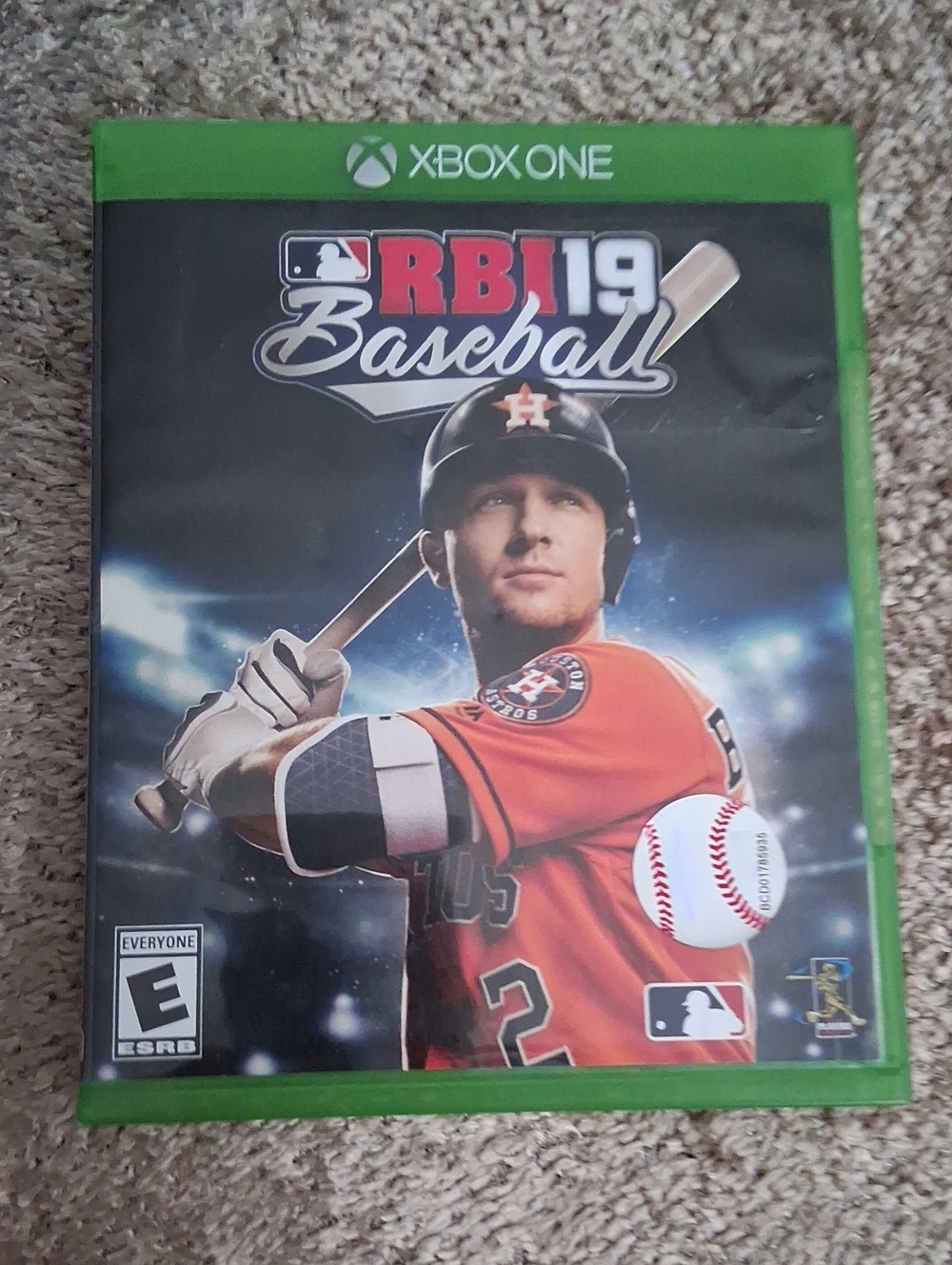 RBI Baseball 19 X Box Game - Orange
